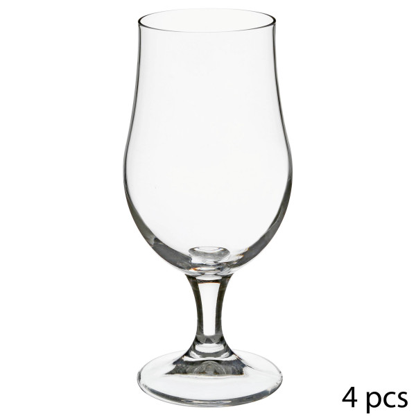 Pokale do piwa, kieliszki typu Tulip, 4 szt. 370 ml 153061