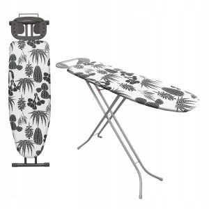 Pokrowiec na deskę do prasowania wzór w Kaktusy 124×40 cm 228752 Pokrowiec na deskę do prasowania wzór w Kaktusy 124×40 cm 228752