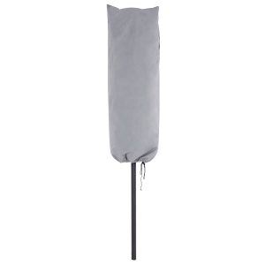 Pokrowiec ogrodowy na parasol 257x69x53 cm szary 526956 Pokrowiec ogrodowy na parasol 257x69x53 cm szary 526956