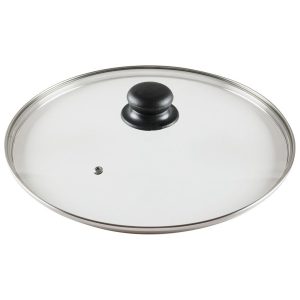 Pokrywka szklana 32 cm Vilde uniwersalna do garnków i patelni 313592 Pokrywka szklana 32 cm Vilde uniwersalna do garnków i patelni 313592