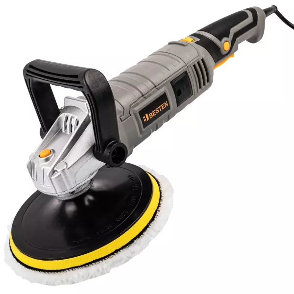 Polerka samochodowa rotacyjna BESTEN 1400W regulacja 180 mm 959747