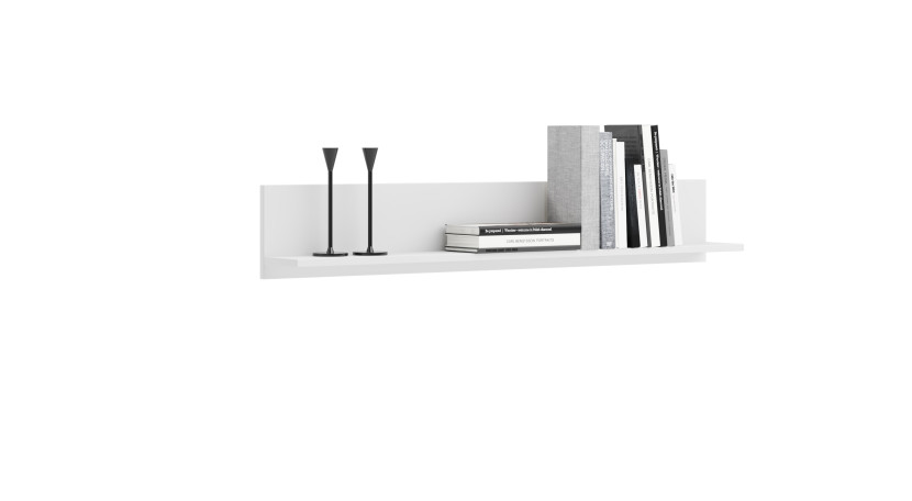 Półka 100 cm - biały 85621