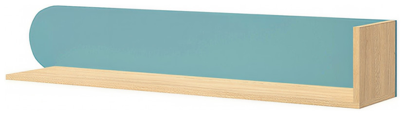 Półka 120 cm wisząca na książki LOLLIE 1023390