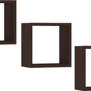 Półka AKORD K25 Wenge 25 cm mat 25x15x25 cm 303063