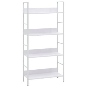 Półka Biały Materiał drewnopochodny vidaXL 406973 Półka Biały Materiał drewnopochodny vidaXL 406973