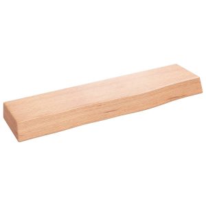 Półka Brąz 40 x 10 x 4 cm Drewno vidaXL 619599