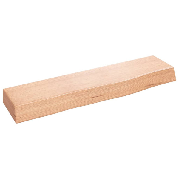 Półka Brąz 40 x 10 x 4 cm Drewno vidaXL 619599