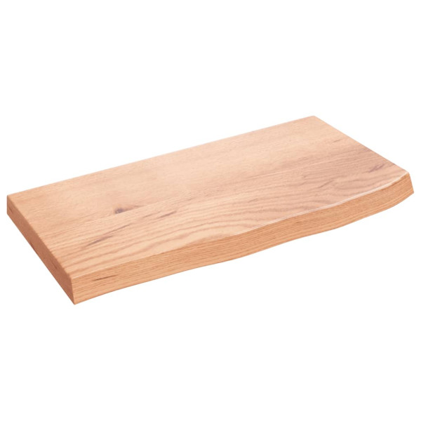 Półka brązowa 60x30x(2-4) cm lakierowane vidaXL 317497