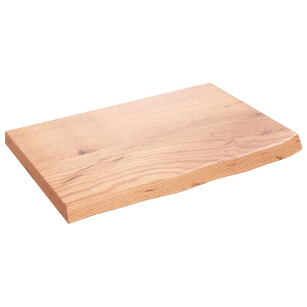 Półka brązowa 60x40x(2-4) cm vidaXL 188952