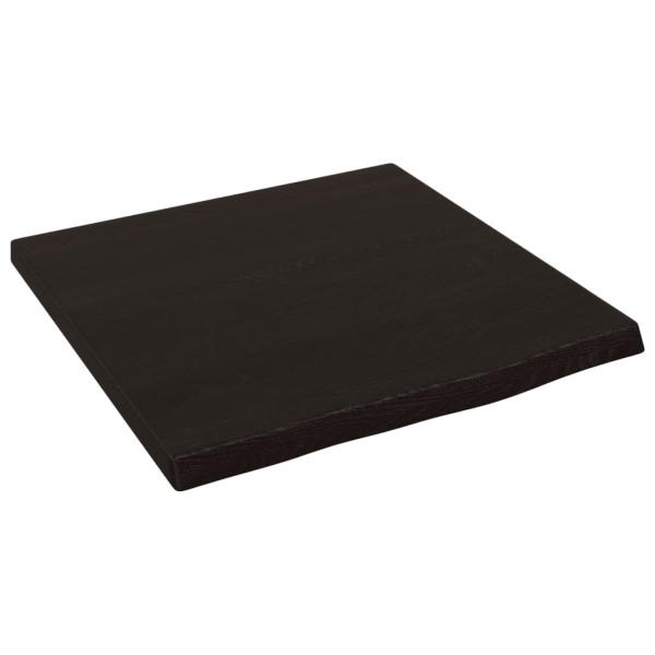 Półka ciemnobrązowa 40x40x2 cm wykończone vidaXL 381140