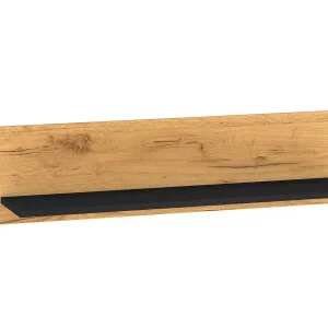 Półka COLIN 11 dąb złoty craft/czarna 664664 Półka COLIN 11 dąb złoty craft/czarna 664664