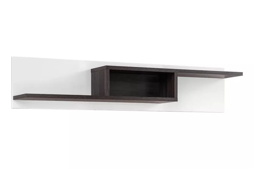 Półka CROSS biała/perłowy wiąz 412634