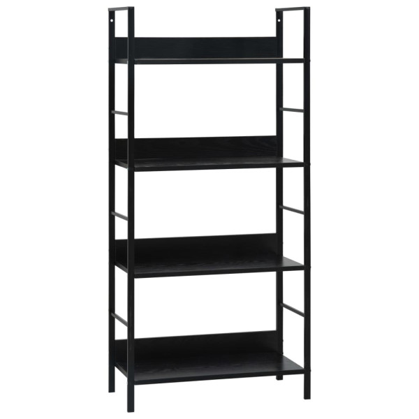 Półka Czarny Materiał drewnopochodny vidaXL 406975