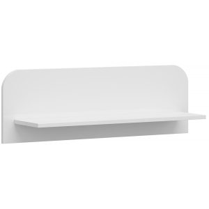 Półka do Salonu MIST 90 cm Biały połysk Nowoczesna 319218 Półka do Salonu MIST 90 cm Biały połysk Nowoczesna 319218