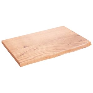 Półka jasnobrązowa 60x40x2 cm vidaXL 189126 Półka jasnobrązowa 60x40x2 cm vidaXL 189126