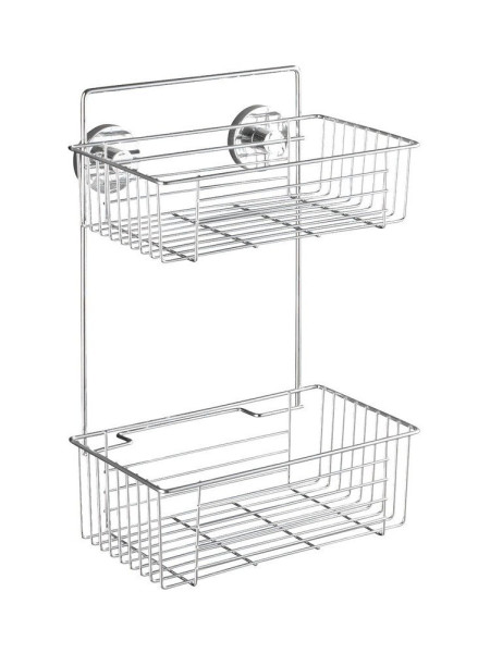 Półka łazienkowa BARI, 2 poziomy, WENKO 175507
