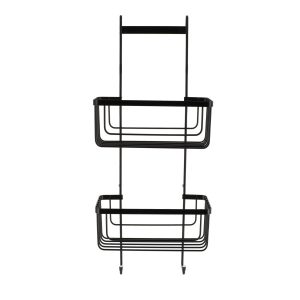 Półka łazienkowa Ester Black 60 cm czarna stal nierdzewna nowoczesna 669276 Półka łazienkowa Ester Black 60 cm czarna stal nierdzewna nowoczesna 669276