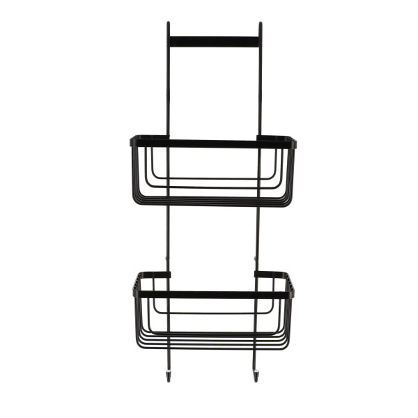 Półka łazienkowa Ester Black 60 cm czarna stal nierdzewna nowoczesna 669276