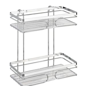 Półka łazienkowa PREMIUM pod prysznic, 2 poziomy, WENKO 160574 Półka łazienkowa PREMIUM pod prysznic, 2 poziomy, WENKO 160574