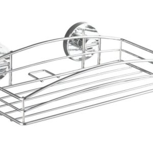 Półka łazienkowa Vacuum-Loc – stal chromowana, WENKO 160595 Półka łazienkowa Vacuum-Loc – stal chromowana, WENKO 160595