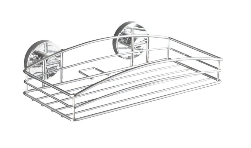 Półka łazienkowa Vacuum-Loc - stal chromowana, WENKO 160595