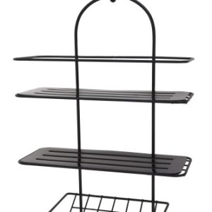 Półka łazienkowa z metalu CARL 382559