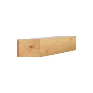 Półka na Kominek 182 cm Drewniana Sosnowa Wisząca do Salonu Rustykalna 806700 Półka na Kominek 182 cm Drewniana Sosnowa Wisząca do Salonu Rustykalna 806700