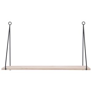 Półka na ścianę Loft drewno paulownia 50x29x15 cm 53672 Półka na ścianę Loft drewno paulownia 50x29x15 cm 53672