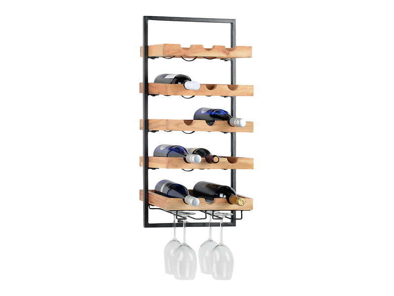 Półka na wino Valo 35x75 akacja loft 703679