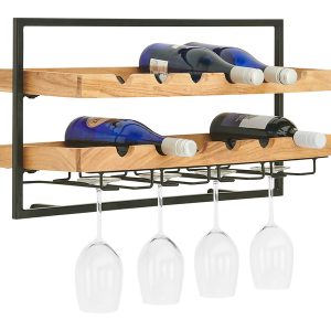 Półka na wino Valo 65×35 akacja loft 703680 Półka na wino Valo 65×35 akacja loft 703680
