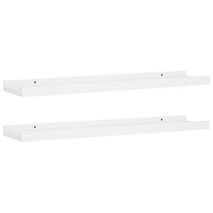 Półka na zdjęcia Biały 60 x 9 x 3 cm MDF vidaXL 490459 Półka na zdjęcia Biały 60 x 9 x 3 cm MDF vidaXL 490459
