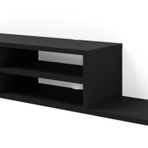 Półka pod telewizor DEDAL 90 cm czarny mat 241372