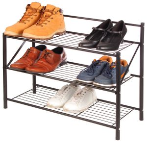 Półka regał stojak na buty 3-poziomowa 65x25x54 cm BRUNBESTE BB-3392 652978 Półka regał stojak na buty 3-poziomowa 65x25x54 cm BRUNBESTE BB-3392 652978