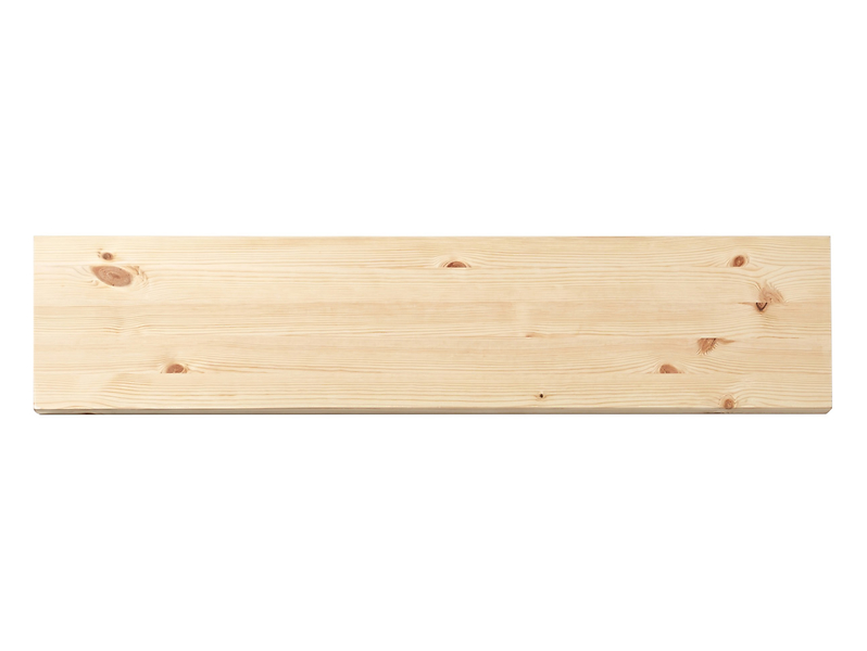 Półka ścienna 120x20 cm z sękami sosna naturalna 1060529
