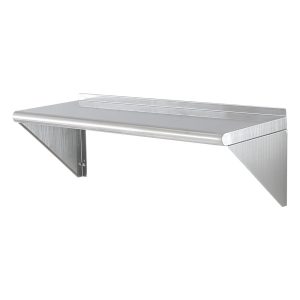 Półka ścienna 30×91 cm stal nierdzewna 113 kg – do kuchni baru hotelu 936246 Półka ścienna 30×91 cm stal nierdzewna 113 kg – do kuchni baru hotelu 936246