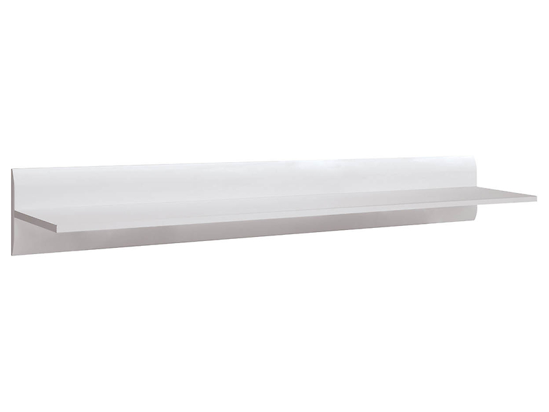 Półka ścienna Azteca Trio 105 cm biały połysk 29604