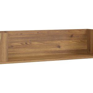 Półka ścienna Bergen 110 cm modrzew sibiu złoty 20094 Półka ścienna Bergen 110 cm modrzew sibiu złoty 20094