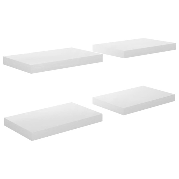 Półka ścienna Biały 40 x 23 x 3.8 cm MDF vidaXL 188512