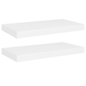 Półka ścienna Biały 50 x 23 x 3.8 cm MDF vidaXL 188533 Półka ścienna Biały 50 x 23 x 3.8 cm MDF vidaXL 188533