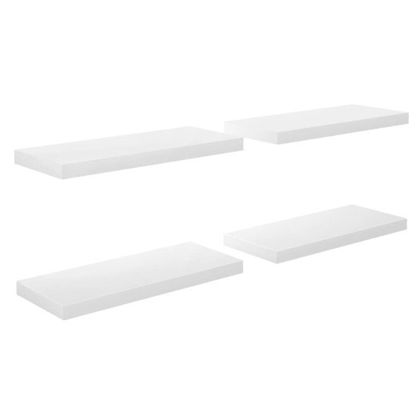 Półka ścienna Biały 60 x 23.5 x 3.8 cm MDF vidaXL 188556