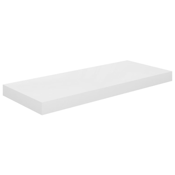 Półka ścienna Biały 60 x 23.5 x 3.8 cm MDF vidaXL 188501