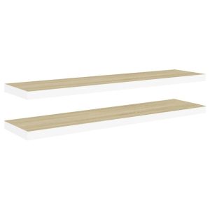Półka ścienna Brąz 120 x 23.5 x 3.8 cm MDF vidaXL 188548 Półka ścienna Brąz 120 x 23.5 x 3.8 cm MDF vidaXL 188548