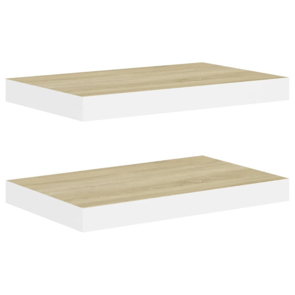 Półka ścienna Brąz 40 x 23 x 3.8 cm MDF vidaXL 188510