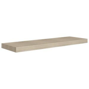 Półka ścienna Brąz 80 x 23.5 x 3.8 cm MDF vidaXL 188529 Półka ścienna Brąz 80 x 23.5 x 3.8 cm MDF vidaXL 188529