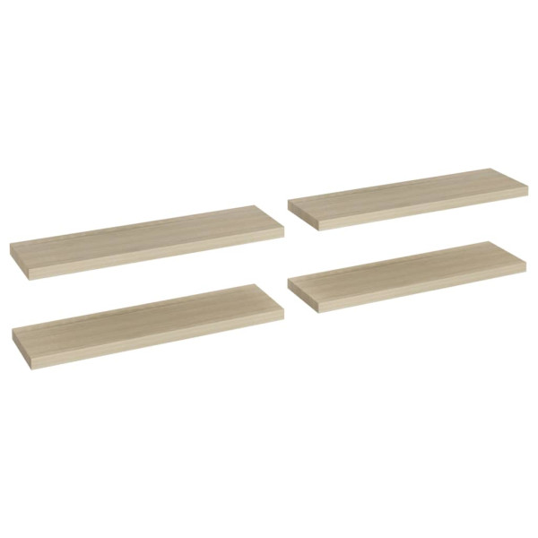 Półka ścienna Brąz 90 x 23.5 x 3.8 cm MDF vidaXL 188620