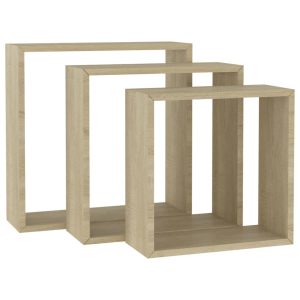 Półka ścienna Brąz MDF vidaXL 313862 Półka ścienna Brąz MDF vidaXL 313862
