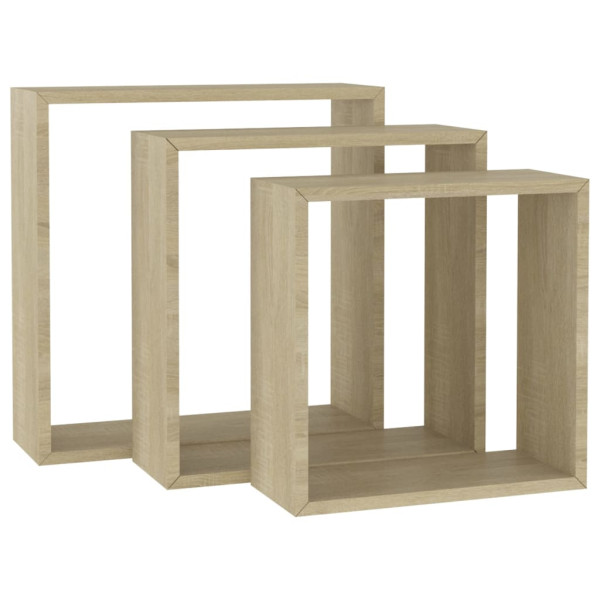 Półka ścienna Brąz MDF vidaXL 313862