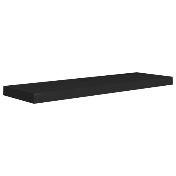 Półka ścienna Czarny 80 x 23.5 x 3.8 cm MDF vidaXL 188530