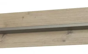 Półka ścienna dąb artisan + grafit – Luvro 300951 Półka ścienna dąb artisan + grafit – Luvro 300951