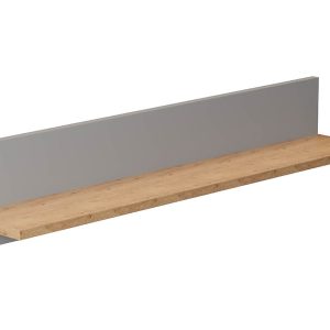 Półka ścienna Denver 100 cm szary chinchilla/hikora 102351 Półka ścienna Denver 100 cm szary chinchilla/hikora 102351